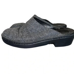 Marsh Landing 7.5M‎ Colby grey boiled wool mules/clogs